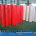 Guangzhou Factory 100% Polypropylen Spunbond Low Price Fabric Roll